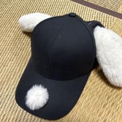 スヌーピー ウサギ耳キャップ　ユニバーサルスタジオジャパン