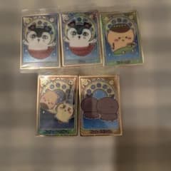 ちいかわ トレーディングカード 5枚セットのサムネイル