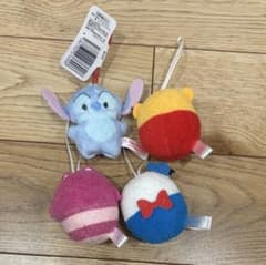 ディズニー　キャラクターモチーフ　まんまるマスコット　ドナルド　プー　チシャネコ