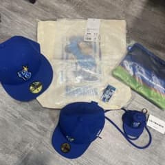 横浜DeNAベイスターズ New Era キャップ、ポーチ、キーホルダーセット