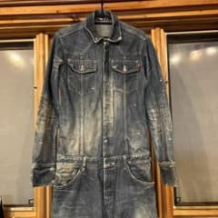 BACKBONE バックボーン デニムオーバーオール つなぎ 黒 稀少 m41013124732_1.jpg?1741691903