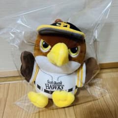 ソフトバンクホークス 鷹ぬいぐるみ タカぬいぐるみ キャップ3等