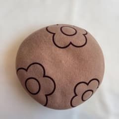 MARY QUANT ベレー帽 ウール100% ベージュのサムネイル