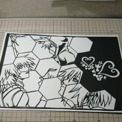 pAndA様専用 切り絵～キングダム・ハーツ&バンビ〜のサムネイル