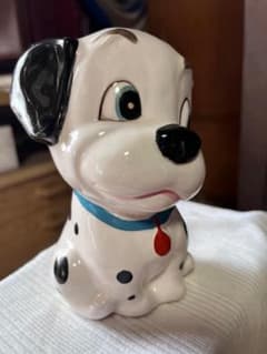 60年前の眼差しがキュートな、101ワンちゃん貯金箱のサムネイル