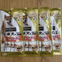 시바견용 간식 닭 가위 콜라겐 15g×4개들이 4개 세트