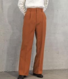 センタープレスセミフレアスラックスのサムネイル