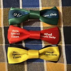 日本ダービー 91回 92回 93回 ウェルカムチャンス リボンクリップ セットのサムネイル