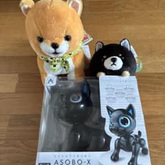 ASOBO-X 스마트 애완동물 로봇 아소보 시바개 두시 시바 기믹 마스코트