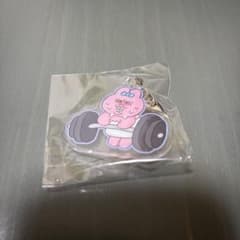 おぱんちゅうさぎ アクリルキーホルダー 筋トレのサムネイル