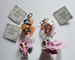 ワンピース フィギュアキーホルダー3点　ルフィギア5、サボ、ボアハンコック