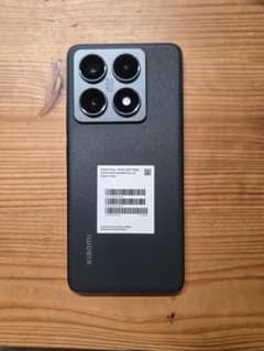本体のみ未使用 Xiaomi 14T pro チタンブラック 256GB - メルカリ