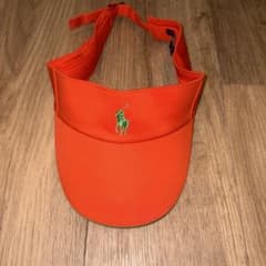 Ralph Lauren オレンジ サンバイザー