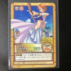 ワンピース　ハイパーバトル　カードダス　ルフィ　ナミ　C523　戦う航海士のサムネイル