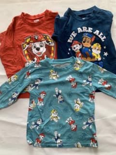 PAW Patrol パウパトロール 長袖Tシャツ ロンT 3枚セットのサムネイル