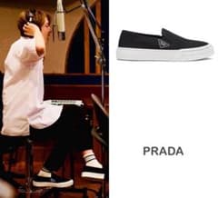 Nissy 西島隆弘 着用 PRADA スニーカー スリッポン メンズ - メルカリ