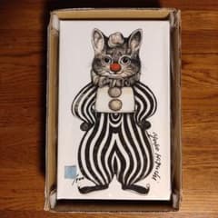 ヒグチユウコ　複製画　CIRCUS しましまピエロ ヒグチユウコ 複製画 CIRCUS しましまピエロ - メルカリ