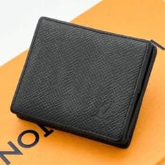 美品】ヴィトン タイガ ポルトモネ ボワット コインケース 黒 M30382