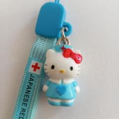 ハローキティ　ご当地キティ　ストラップ　62個おまとめ（ナース血液型他） 希少品 2010年 ハローキティ 血液型 ナース ストラップ O型 献血