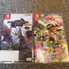 Nintendo Switch ソフト 2本セット モンハン スプラトゥーン2 - メルカリ