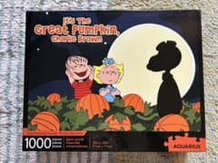 ホリデーパズル　ピーナッツ　jigsaw puzzles  グレーとパンプキンのサムネイル