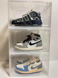 ✨愛用品✨三足分　シューズボックス スニーカーボックス 下駄箱 靴箱のサムネイル