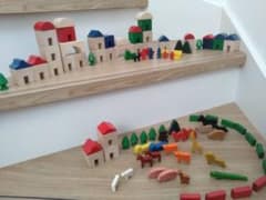 【188ピース】HABA アムステルダムの積み木｜動物追加｜桐箱2箱で発送 188ピース】HABA アムステルダムの積み木｜動物追加｜桐箱2箱で発送