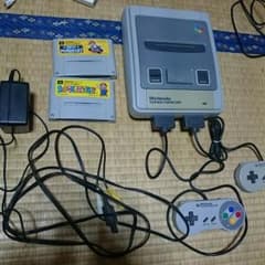 スーファミ本体一式　ソフトセットのサムネイル