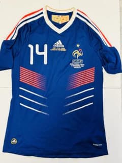 レア】フランス代表ユニフォーム2010#14Mサイズadidasラストモデル
