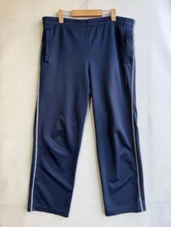 Vintage 90s Reebok Men's Track Pants, Navy, Size M
