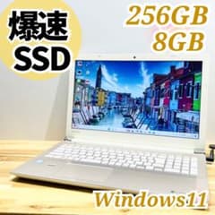 快速SSD❤メモリ8GB Windows11 東芝 ノートパソコン カメラ - メルカリ