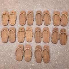 茶道具 露地用 ぞうり 十足 - メルカリ