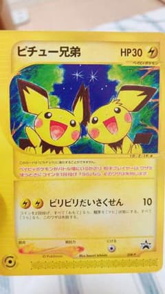 【即購入可！】ポケモンカード ピチュー兄弟のサムネイル