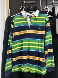 XLARGE ラガーシャツ 長袖 マルチボーダーのサムネイル