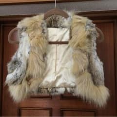 【Pink様専用】リアルファー ベストのサムネイル