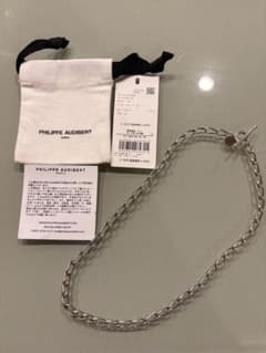 PHILIPPE AUDIBERT シルバー ネックレス定価13750円 - メルカリ