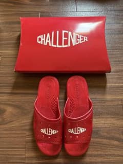 CHALLENGER チャレンジー シャワーサンダル レッド Lサイズ CHALLENGER チャレンジー シャワーサンダル レッド Lサイズ - メルカリ