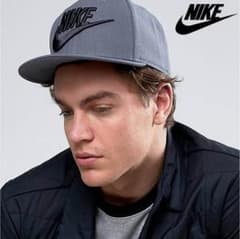 海外限定色 NIKE FUTURA ナイキ キャップ グレー メンズ レディースのサムネイル