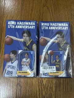 新品未開封)萩原利久 ボブルヘッド 17周年 青白 カード付き - メルカリ