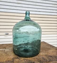 Japan vintage 古いデミジョンボトル 花器 花瓶 フラワーベース - メルカリ