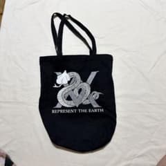 REPRESENT THE EARTH トートバッグ 黒