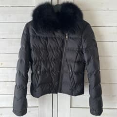 42Mサイズ！PRADA フォックスファー ダウン ライダース ショート 