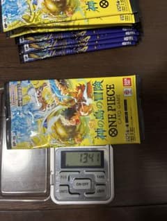 ワンピースカードゲーム　神の島の冒険　蒼海の七傑　未開封パック 合計12個のサムネイル