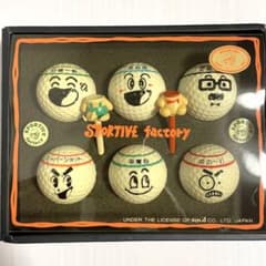 【希少】レトロ SPORTIVE factory キャラクター ゴルフボール