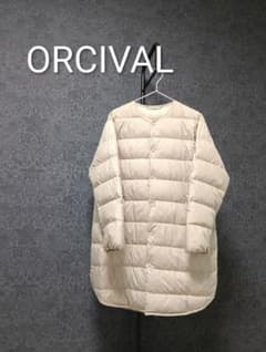 orcival オーシバル ライトダウン アイスグレー サイズ1 - メルカリ