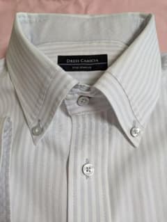【大きいサイズ】DRESS CAMICIA ストライプ ドレスシャツ 45-86のサムネイル