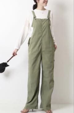TICCA サロペット グリーン系　カーキのサムネイル