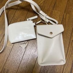アイボリーショルダーバックのサムネイル