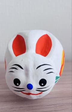 ウサギの張子(置物)のサムネイル