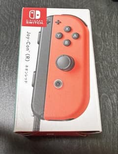 Nintendo Switch Joy-Con (R) ネオンレッド 箱ありのサムネイル
